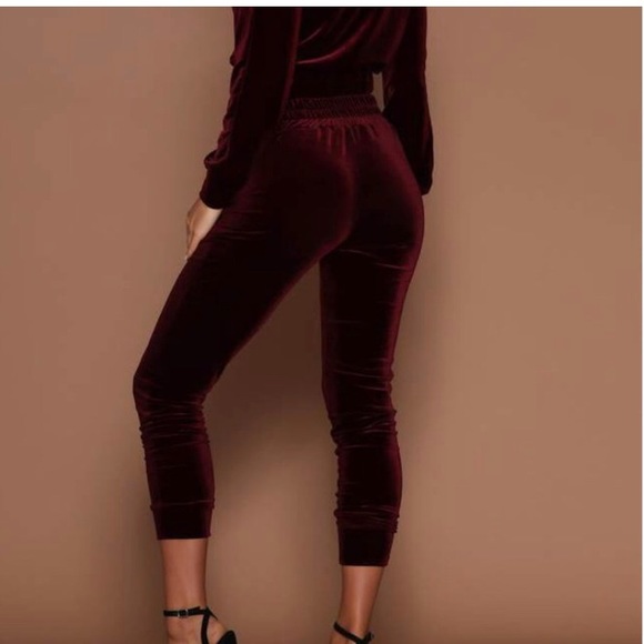 Meshki Pants - MESHKI velvet joggers